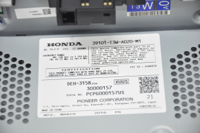 CD-changer, Radio, Tape recorder Honda Accord 16-17 cracks on the knob