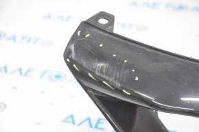 Frame of the lower grille of the front bumper Honda Accord 16-17 rest, hybrid, black gloss, scratches