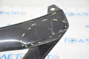 Frame of the lower grille of the front bumper Honda Accord 16-17 rest, hybrid, black gloss, scratches