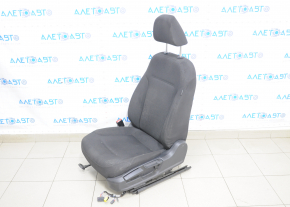Driver's seat VW Jetta 11-18 USA without airbag, manual, black cloth with black insert