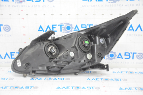 Headlight front right bare Honda Accord 16-17 hybrid, rest, halogen under DRL, for polishing