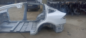Quarter wing rear left Tesla Model X 16-21 white on the body