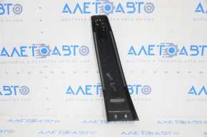 Outer center pillar trim left VW Jetta 11-18 USA plastic, broken fasteners, scratches
