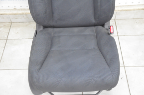 Passenger seat Honda Accord 13-17 without airbag, mechanical, velour black