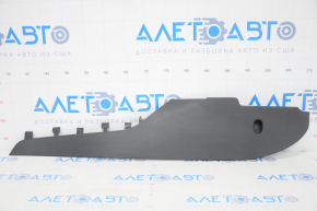Side trim center console right VW Jetta 11-18 USA black, no fragment fastening