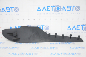 Side trim center console right VW Jetta 11-18 USA black, no fragment fastening