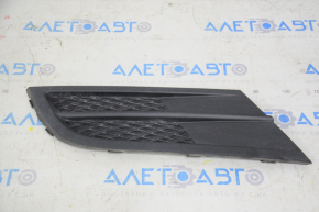 Front bumper grille side left VW Jetta 15-18 USA without fog lights, bumpers