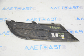 Front bumper grille side right VW Jetta 15-18 USA without fog lights, bumpers