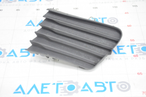 Right bumper grille Toyota Prius V 12-14 pre-rest, without fog lights, cracked fastener