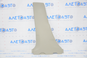 Toyota Prius 30 10-15 lower left center pillar trim, beige