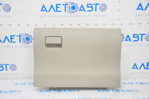 Glove box, glove compartment Toyota Prius V 12-17 lower, beige, scratches