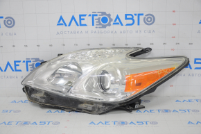 Headlight front left Toyota Prius 30 13-15 bare rest halogen, chrome peeling off