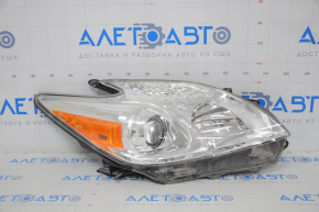 Headlight front right Toyota Prius 30 13-15 bare, rest, halogen, chrome peeling