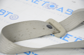 Passenger seat belt Toyota Prius 30 10-15 light gray, dry cleanable