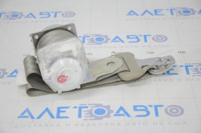 Seat belt rear left Toyota Prius 30 10-15 light gray, dry cleanable