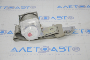 Seat belt rear right Toyota Prius 30 10-15 light gray, dry cleanable