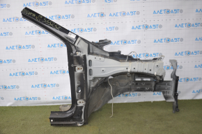 Quarter front right Nissan Rogue 14-20 black, non-standard, pokes