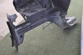 Quarter front right Nissan Rogue 14-20 black, non-standard, pokes