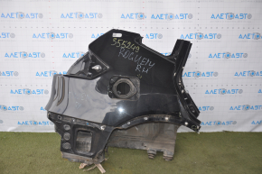 Quarter wing rear right Nissan Rogue 14-20 black, pokes