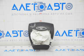 Airbag in steering wheel driver Toyota Prius V 12-17 black, shot