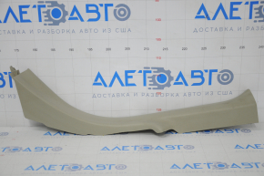 Rear left door sill trim for Toyota Prius 30 10-15 beige