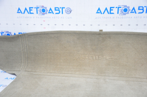 Trunk mat Toyota Prius V 12-17 rag beige, dry cleanable