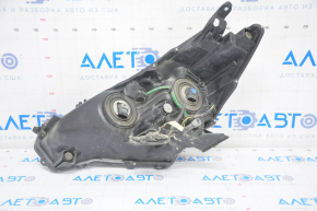 Headlight front right Toyota Prius V 12-14 bare prerest halogen, for polishing, broken fastener