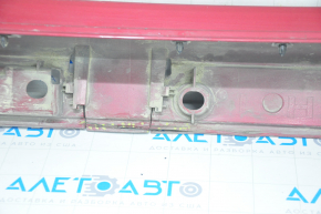 Left threshold Toyota Prius V 12-17 red, fragment broken off, sawed off, scratches