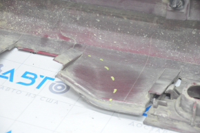 Right threshold Toyota Prius V 12-17 red, cracks, tears