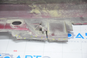 Right threshold Toyota Prius V 12-17 red, cracks, tears