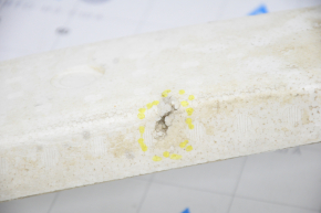 Toyota Prius V 12-14 rear bumper absorber is pressed