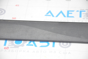 Door sill trim rear left outer Toyota Prius V 12-17 black, scratch