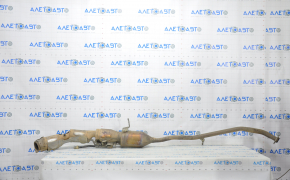 Intake pipe with catalytic converter Toyota Prius V 12-17 dented bracket and resonator