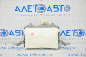 The passenger airbag in the dashboard of the Toyota Prius V 12-17