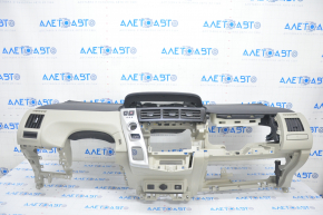 Dashboard front panel without AIRBAG Toyota Prius V 12-17 beige+black, scratches