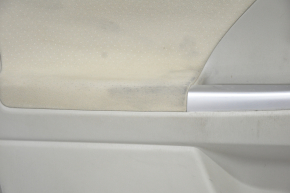 Door trim card front left Toyota Prius V 12-17 velour, beige, for dry cleaning