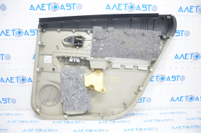 Door trim card rear left Toyota Prius V 12-17 velour, beige, scratches