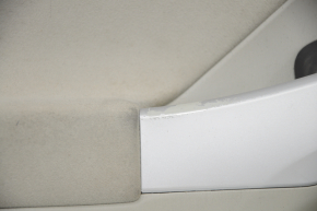 Door trim card front left Toyota Prius 30 10-15 beige, with beige insert cloth, worn, for dry cleaning