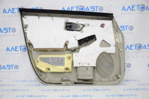 Door trim card front right Toyota Prius 30 10-15 beige, with beige insert cloth