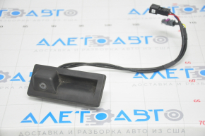 Rear view camera with button and trunk opening handle Audi A4 B9 17-25