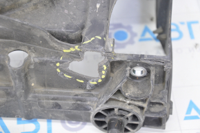 Diffuser radiator shroud bare Toyota Prius V 12-17 with upper bar, fractures