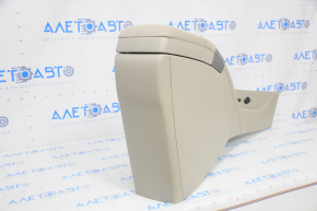 Central console from armrest to cup holder Toyota Prius 30 12-15 beige, scratches