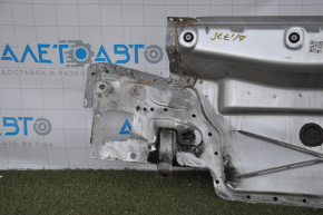 Rear panel VW Jetta 11-18 USA silver, pokes