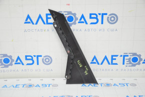 Door trim side rear right Audi A4 B9 17-25 rear, black gloss
