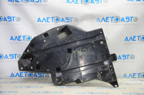 Left fuel tank protection Subaru Outback 15-19 cracks, tears, scratches