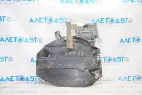 Rear right tank guard Subaru Forester 14-16 SJ broken fastener, rubbed