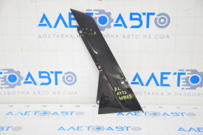 Door trim side rear left Audi A4 B9 17-25 rear, black gloss, scratches