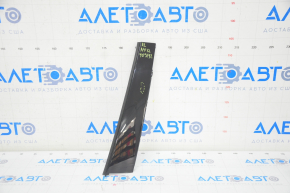 Door trim side rear left Audi A4 B9 17-25 front, black gloss, scratches