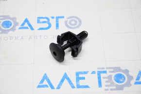 Upper right radiator cushion Infiniti QX30 17-19 with bracket, rubber + plastic