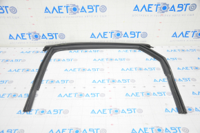 Glass seal with molding rear left Audi A4 B9 17-25 matt